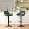 Set of 1/2/3/4 Mid-Century Modern Leatherette Gaslift Adjustable Swivel Bar Stools